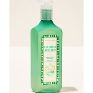 Bath & Body Works Cucumber Melon Cleansing Gel Hand Soap 8oz NEW